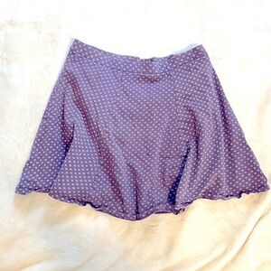 Lands' End Kids Purple Midi Floral Skort